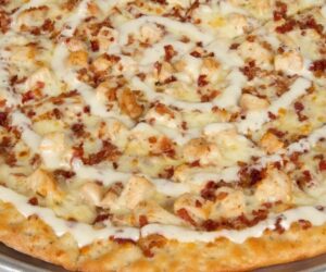 Chicken Bacon Ranch Pizza