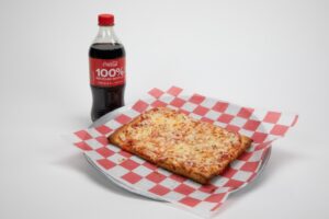 2  Slices Sicilian & a  20 oz. Bottle of Coke